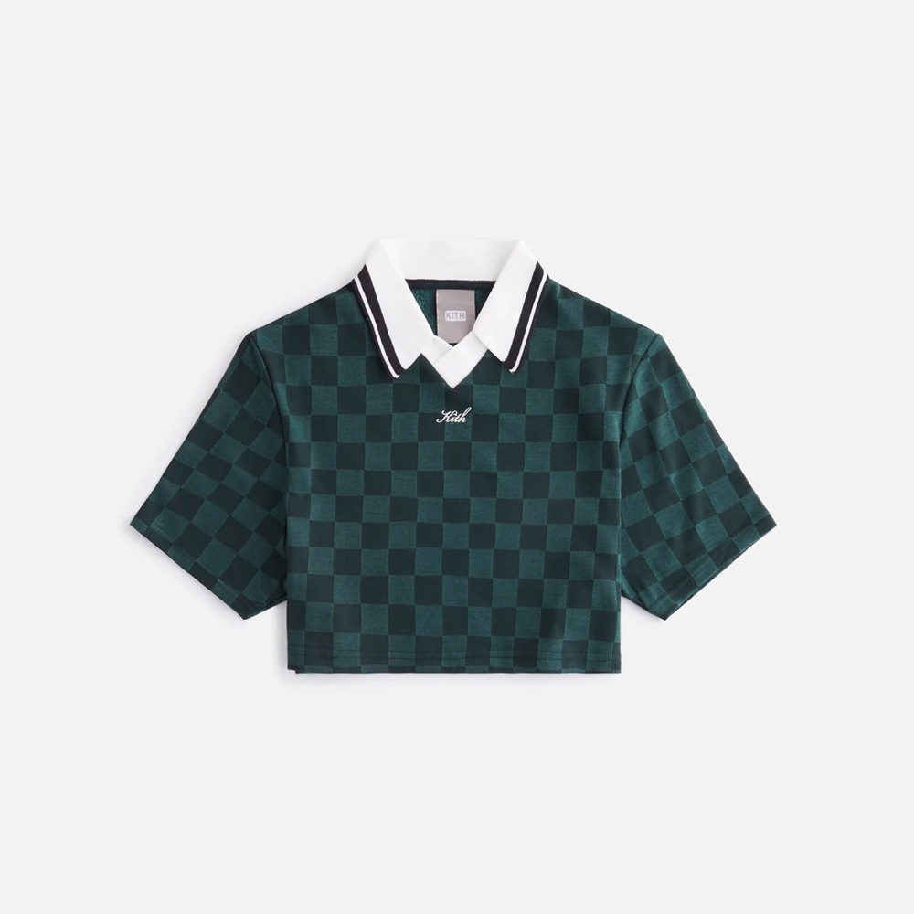 Kith women spencer checkerboard jersey